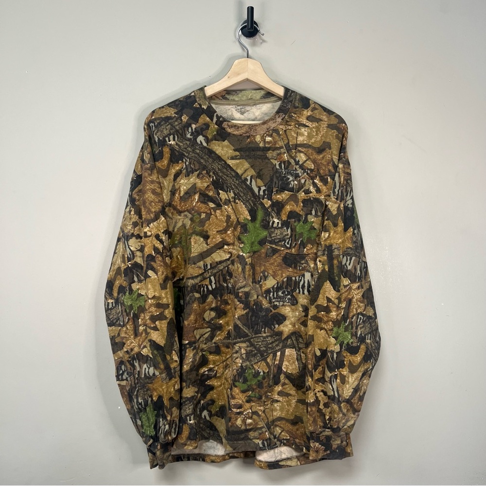 Vintage Long Sleeve Camo Shirt